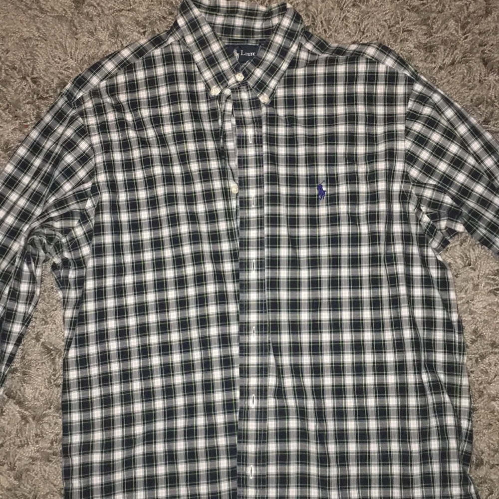 Plaid Ralph Lauren button down
